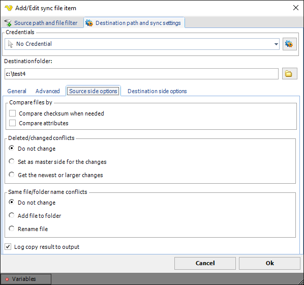 syncfilesourcesideoptions