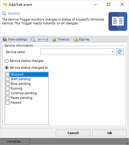 TriggerEventService
